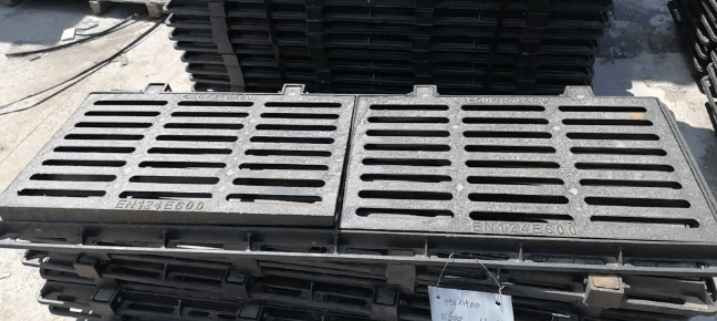 合水球墨铸铁连体双篦展示